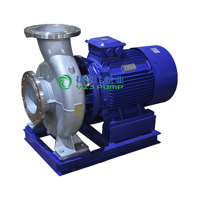 ISWH型臥式單級(jí)不銹鋼管道離心泵